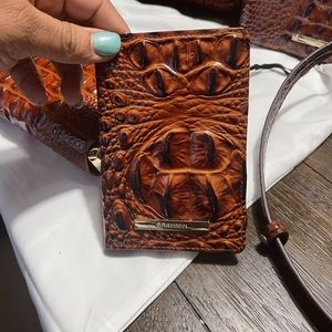Brahmin passport holder